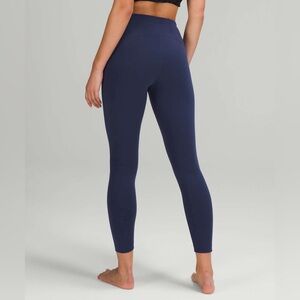 Lululemon Instill High-Rise Tight 25" in Night Sea Blue
